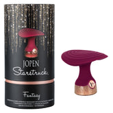 Jopen Starstruck Fantasy Burgundy Silicone Handheld Massager with Glitter Base and 35 Vibration Functions Vibrators - G Spot